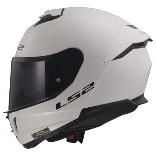 LS2 Helmets Stream II Full Face Motorcycle Helmet W/SunShield (Matte America Gray/Black - X-Large)