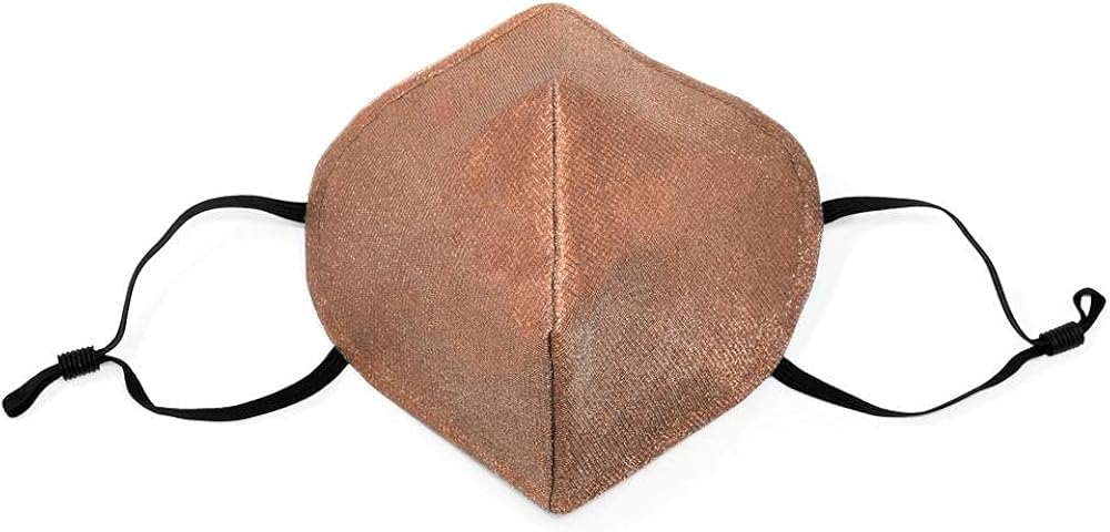 TRU47 Copper and Silver Cup Face Mask