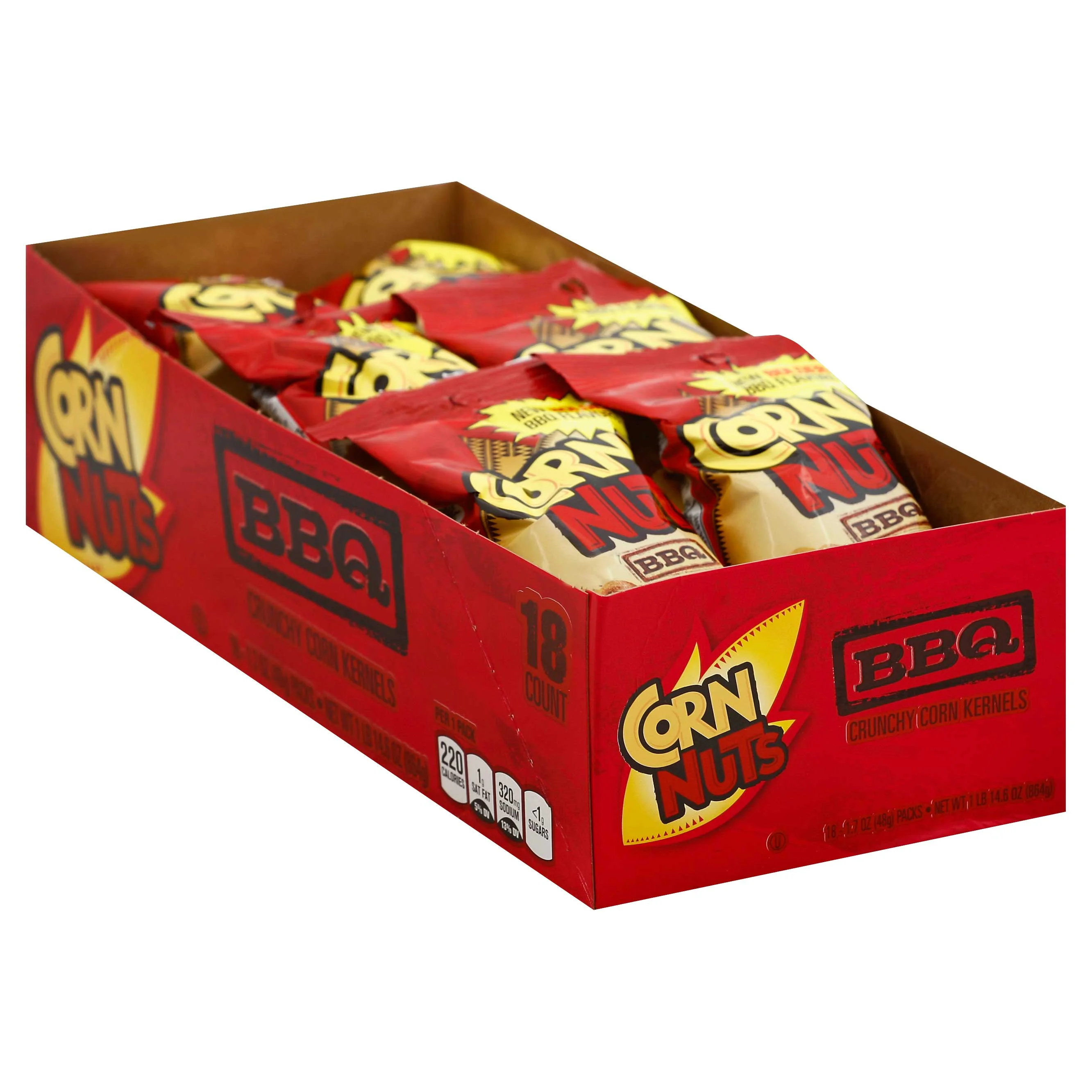 CornNuts Barbecue - 1.7 oz. bag, 2.6 per case