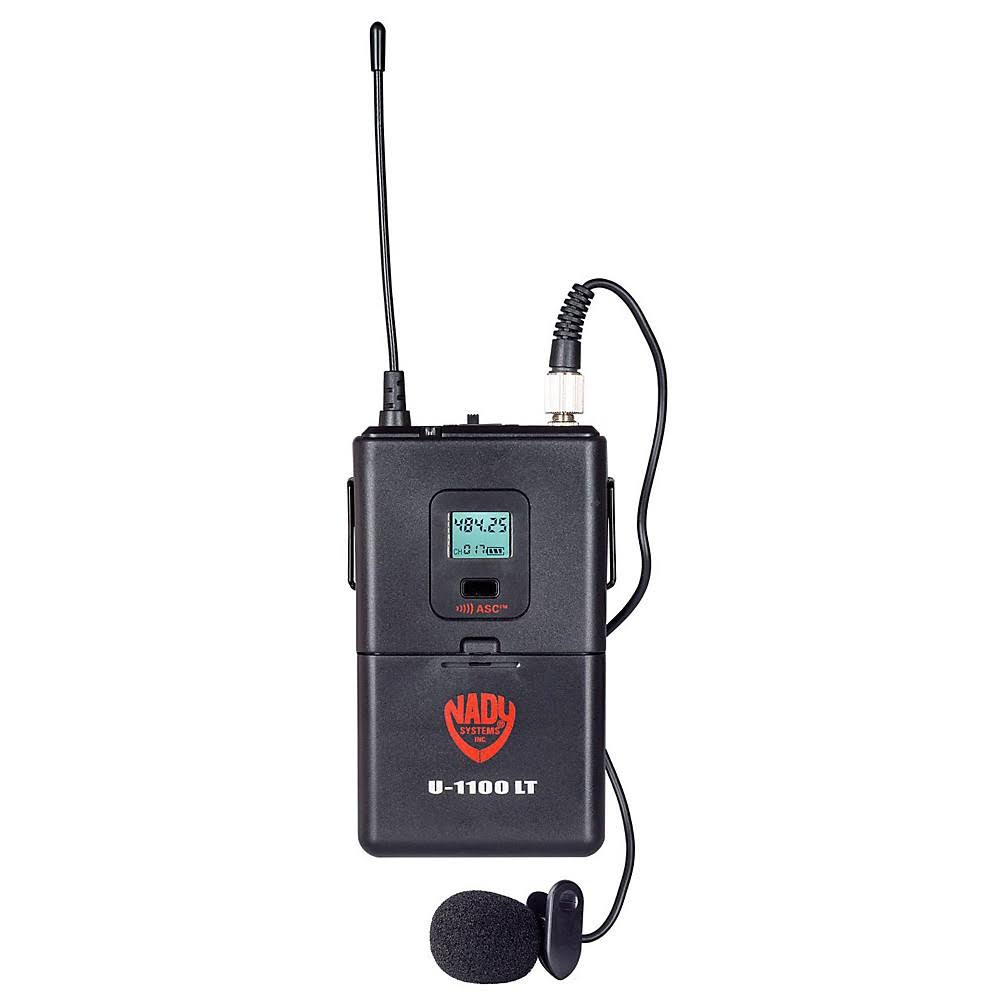 Nady U-1100 LT 100-Channel UHF Wireless Lavalier Microphone System
