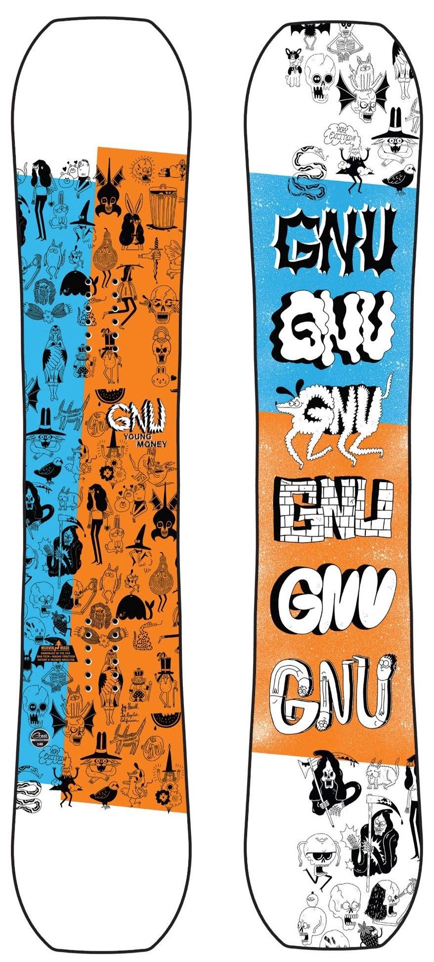 GNU 2021 Young Money - 135 Snowboard
