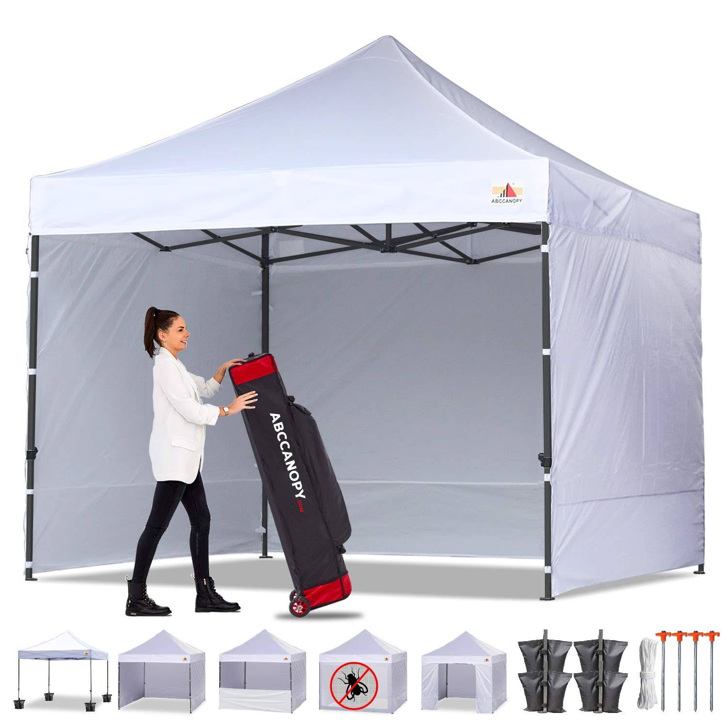 ABCCANOPY Canopy Tent 10 x 10 Pop Up Canopies Commercial Tents