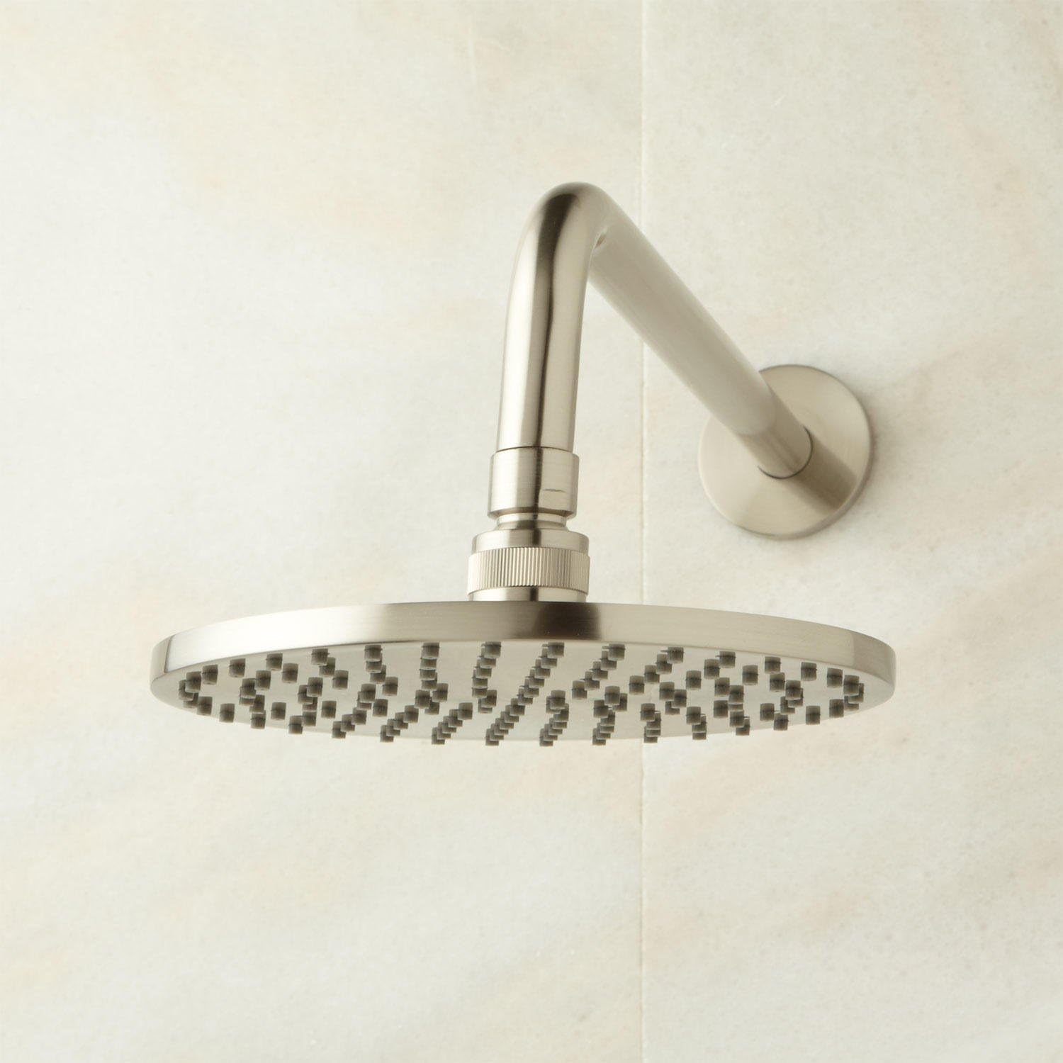 Signature Hardware 925942 Tosca Thermostatic Shower System with Rainfall Shower Head and Hand Shower - Rough In Included