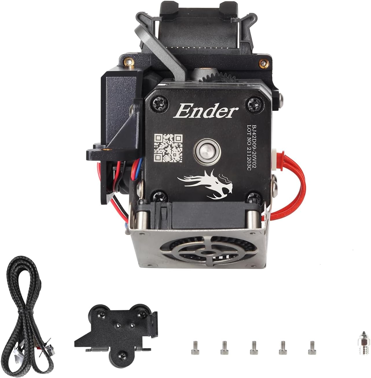 Creality Sprite Extruder Pro Kit, 300° High Temperature Printing, All Metal Direct Drive Extruder for Ender 3/Ender 3V2/Ender 3 Pro/Ender 3 Max