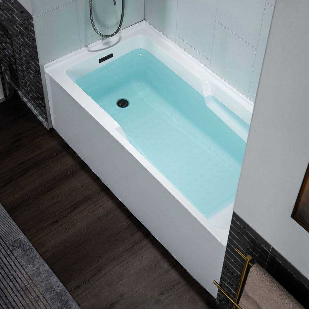 WoodBridge 60 x 30 Alcove/Tile in Soaking Acrylic Bathtub - Shop Hardware Tools Online Store