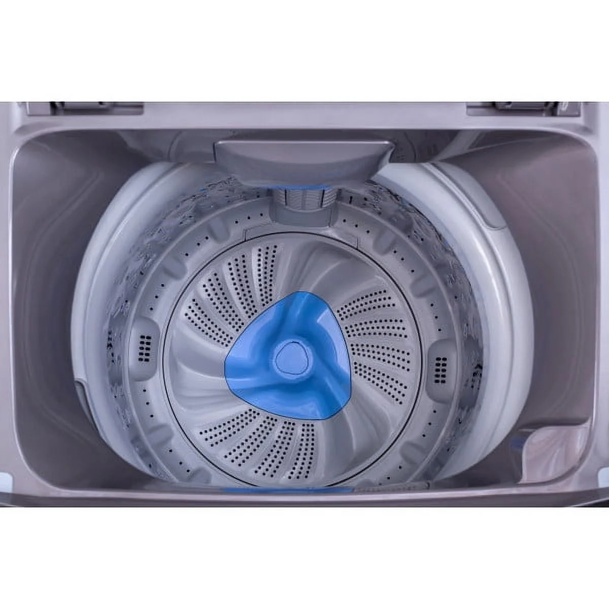 Magic Chef 1.7 Cu. ft. Top Load Washer in Gray, Model MCSTCW17G5, H 36.6 in, L 20.3 in, D 20.7 in, Weight: 70.5 lbs.
