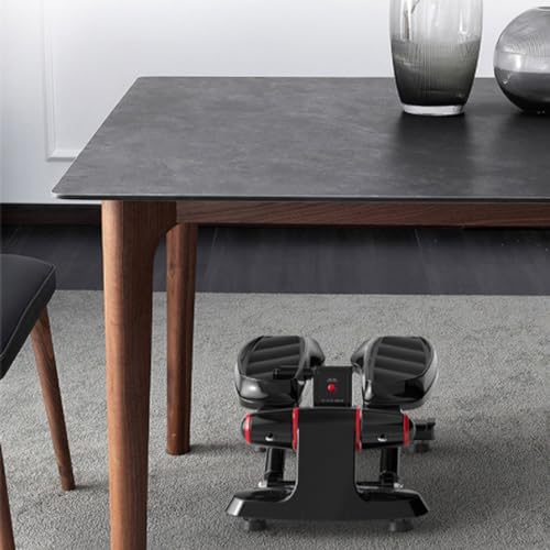 Exercise Bike Silent Under Desk Pedal Exerciser Step Machine for Home/Office Workout