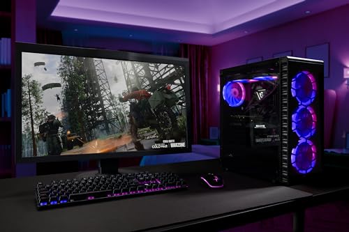 Q5 Pro Gaming PC | AMD Ryzen 7 8700F 6X 5GHz 16 Threads | NVIDIA RTX 5060 8GB | 32GB RAM | 1TB NVMe SSD | WiFi 5 | Windows 11 Pro