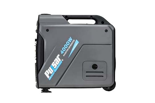 Pulsar Products GD400BN, 4000W Portable super-quiet Dual Fuel & Parallel Capability, RV-Ready, CARB Compliant