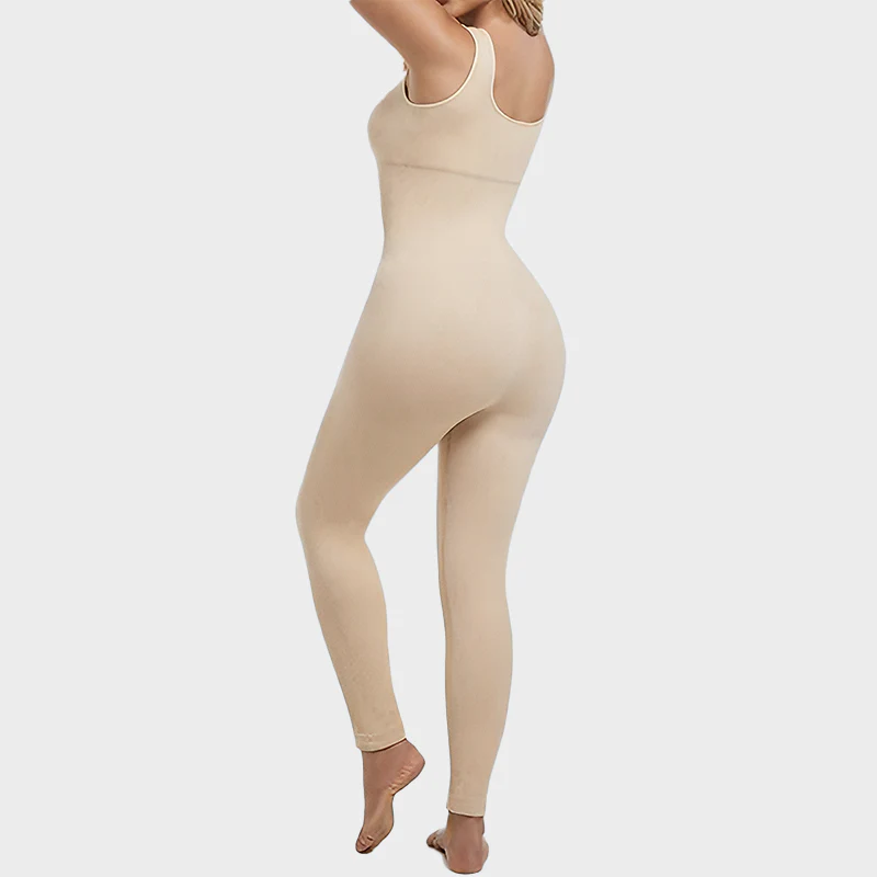 Seamless Square Neck Sport Jumpsuit