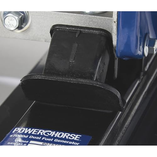 Powerhorse Portable Dual Fuel Generator with Electric Start, 9500 Watts