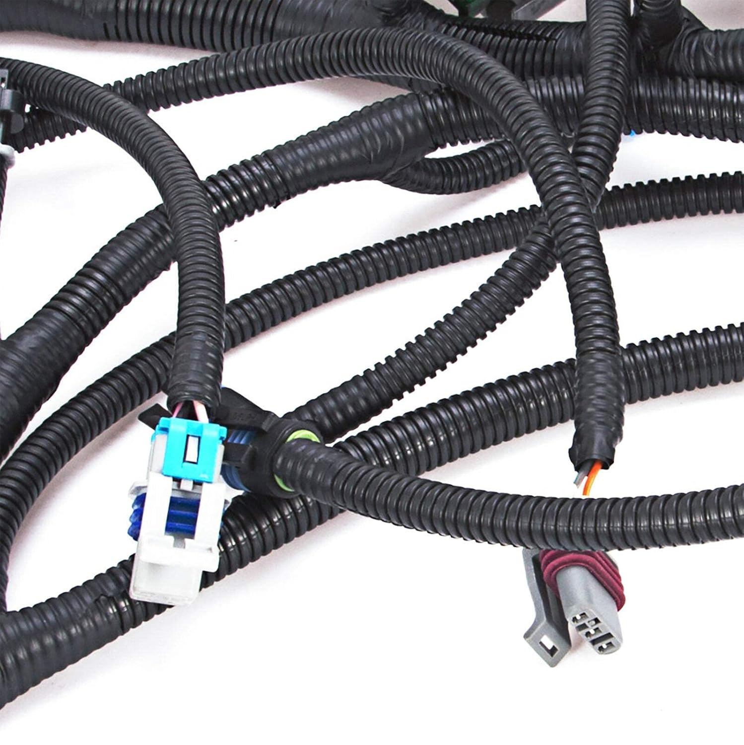 HPI 03-07 LS Vortec Standalone Harness 4.8 5.3 6.0 (Drive by Wire) (Green/Blue PCM) & MULTEC/Delphi, Fuel Injector CONNECTORS (4L60E DBW)