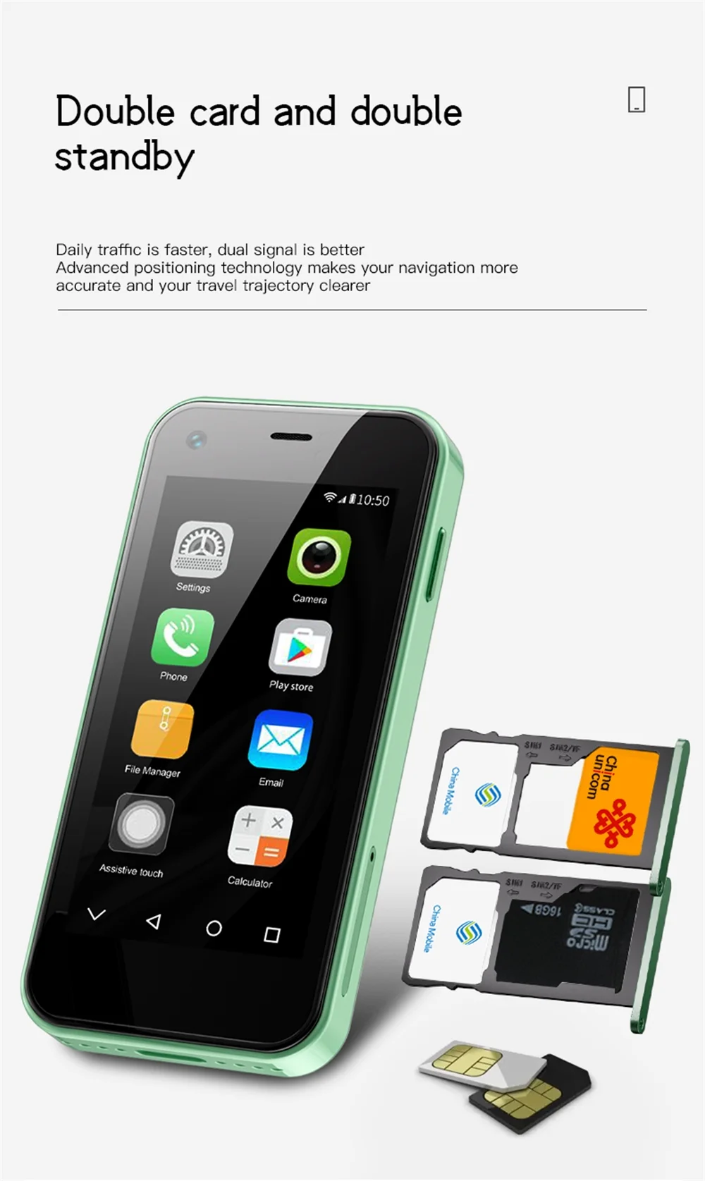 Super Mini Student Smartphone 3G SOYES XS13 Android 6.0 Portable Small Mobile Phone 2.5'' Dual Sim 1GB 8GB Backup Cellphone Lightweight 500mAh 5MP