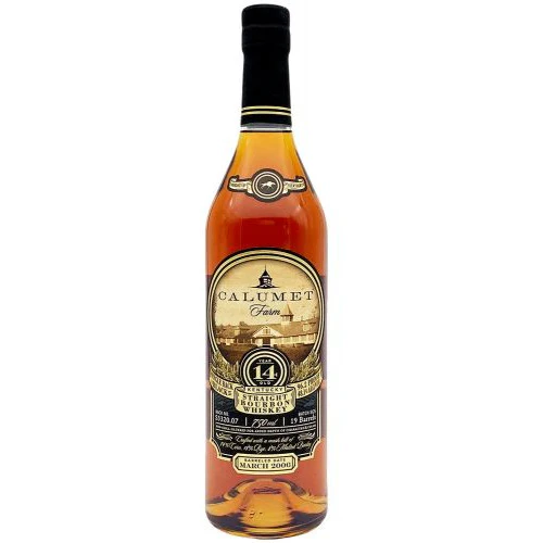 Calumet Farm 14 Year Old Single Rack Black Bourbon Whiskey - Nestor Liquor