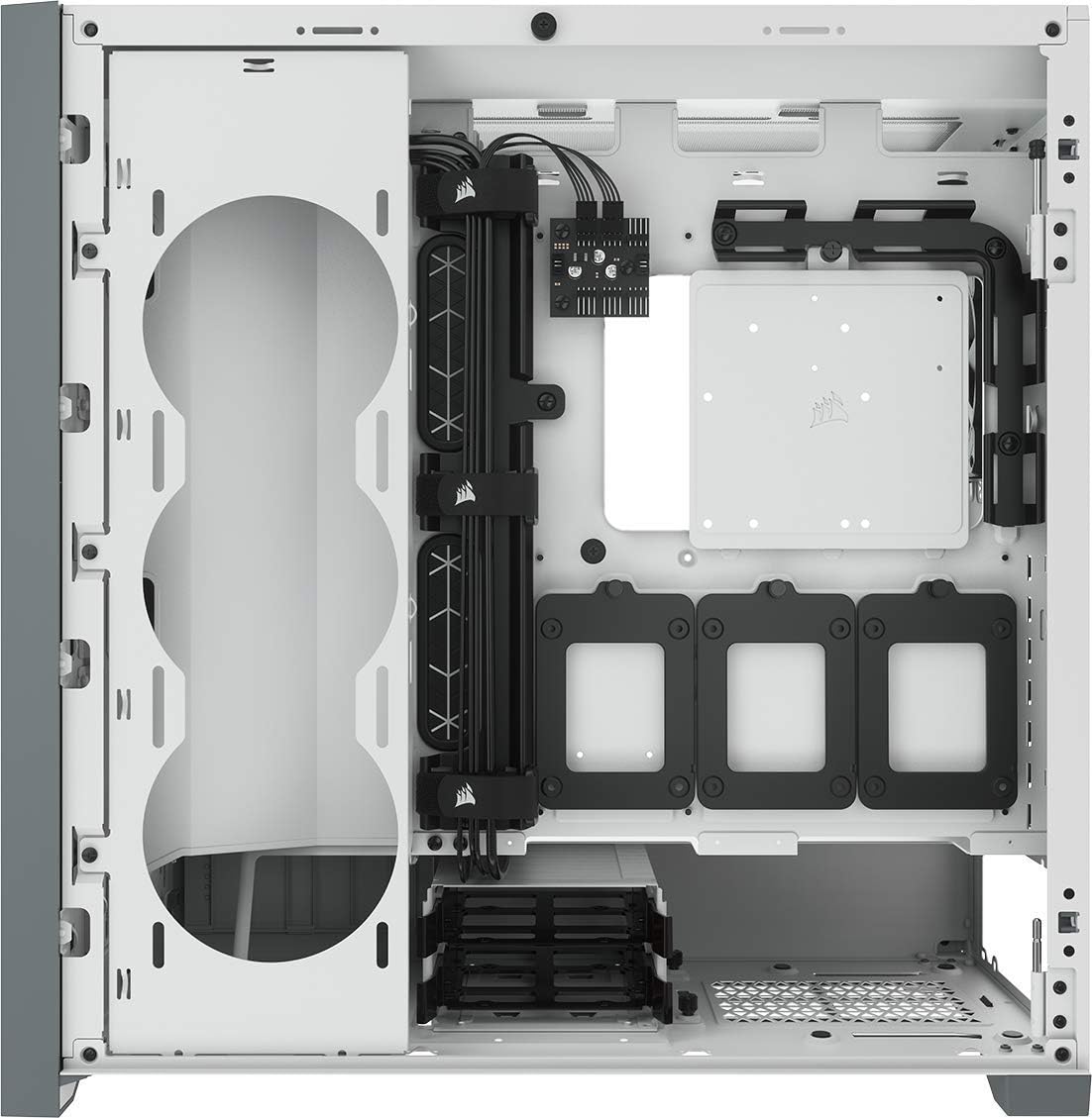 Corsair 5000D Tempered Glass Mid-Tower ATX PC Case - White