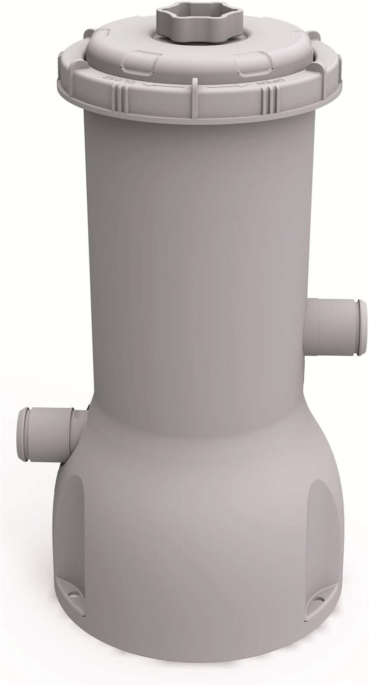 JLeisure Avenli Clean Plus 800 GPH GFCI Above Ground Swimming Pool Filter Cartridge Pump with 32 mm Hoses for Pools Up to 18 Feet Pack of 2