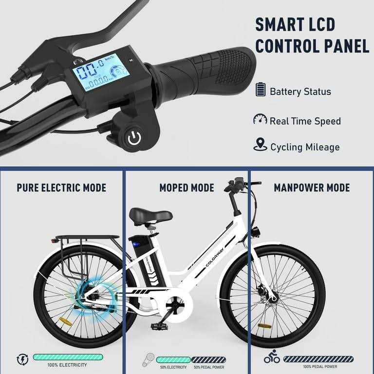 COLORWAY 26 Electric Bike for Woman - Sports Supplies Online Store