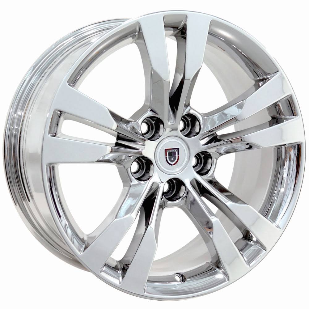 OE Wheels 18 inch Rim Fits Cadillac CTS Style CA15A 18x8.5 Chrome Wheel