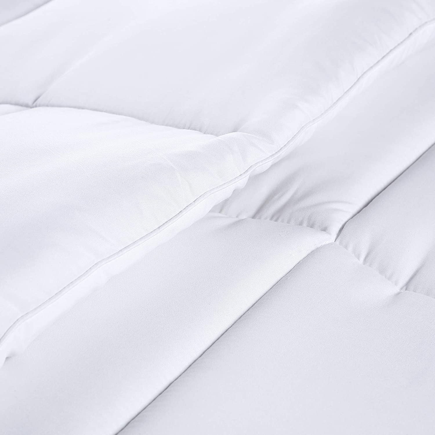 Super King Comforter Multi Ruffle Teal Luxurious Microfiber Fill Comforter, Pillowcases & Premium Piping