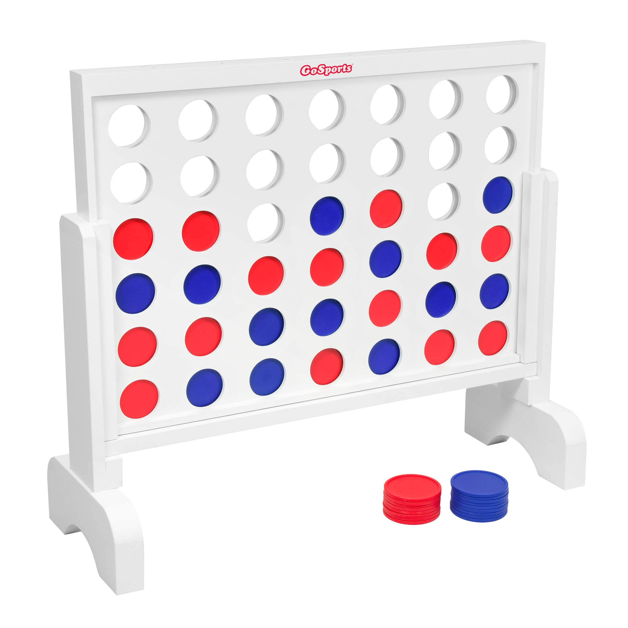 GoSports Giant 4-in-a-Row Game with Carrying Case