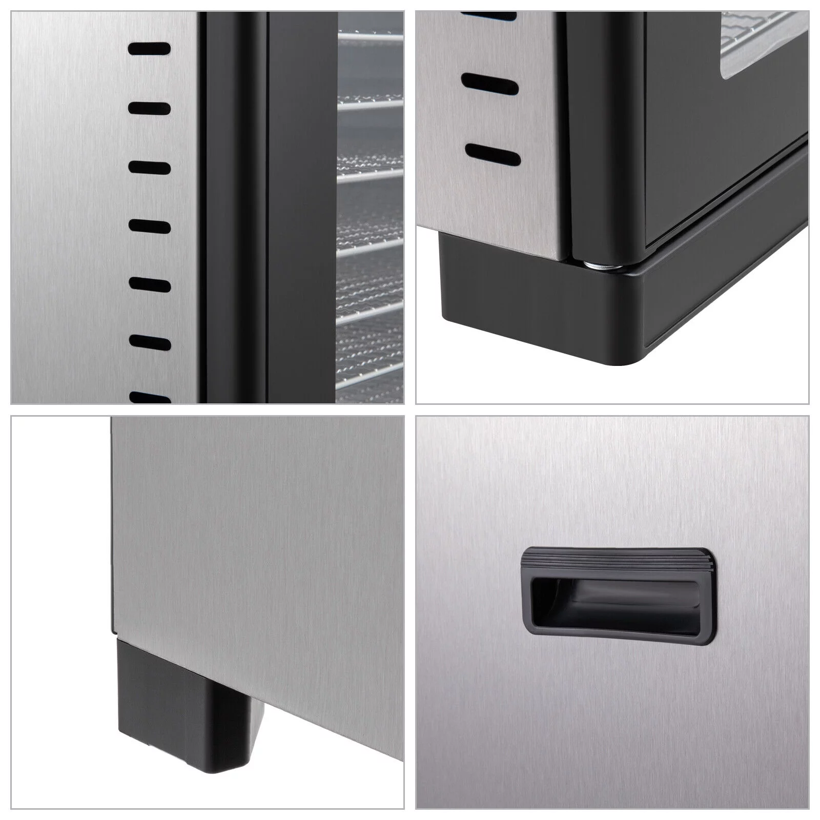 6/8 Trays Food Dry Dehydrator Stainless Steel Meat Fruit Vegetable Dryer Machine