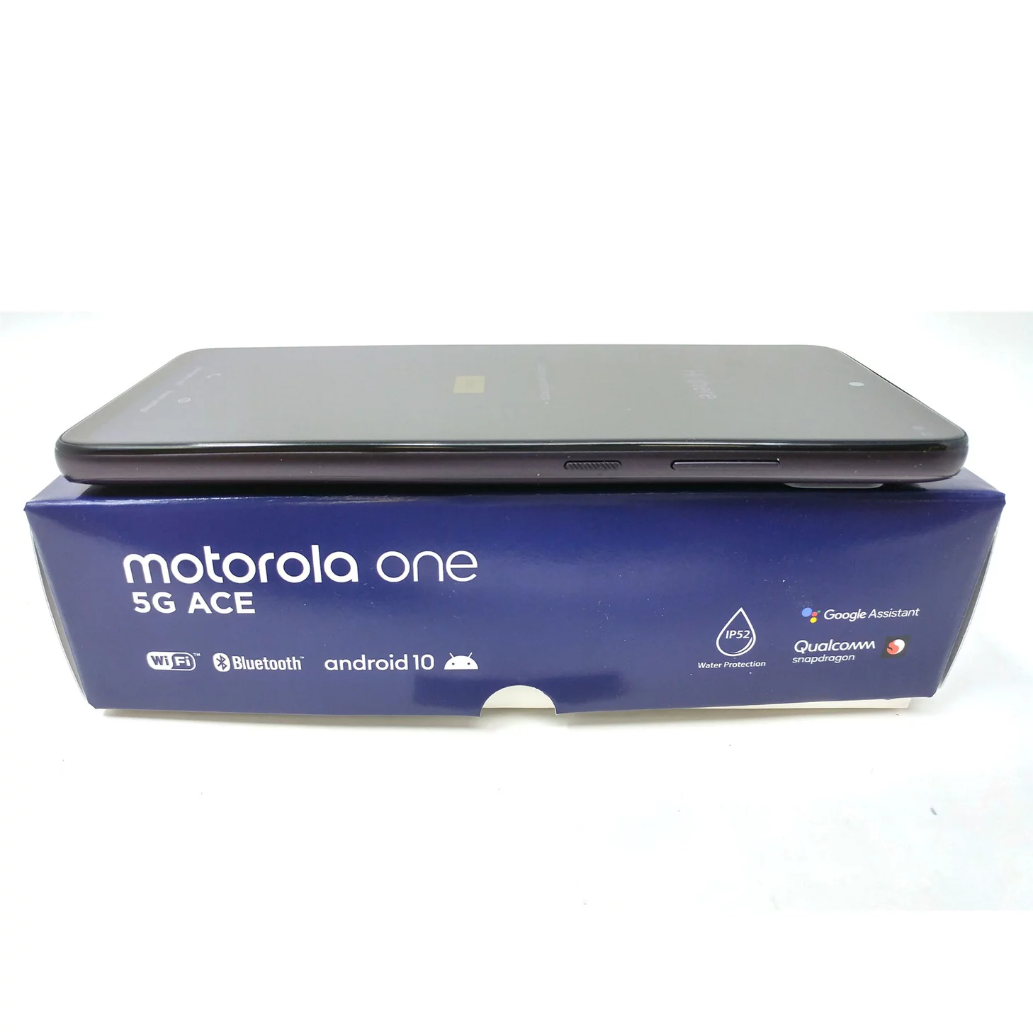 OB Motorola Moto One 5G Ace 64GB GSM Unlocked XT2113-5 Cell Phone Volcanic Gray