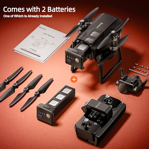 Bwine F7GIM Pro Drone with 6K UHD Camera and 3-Axis Brushless Gimbal, GPS Smart Control for Adults and Beginner, Plus 70Mins Flight Time