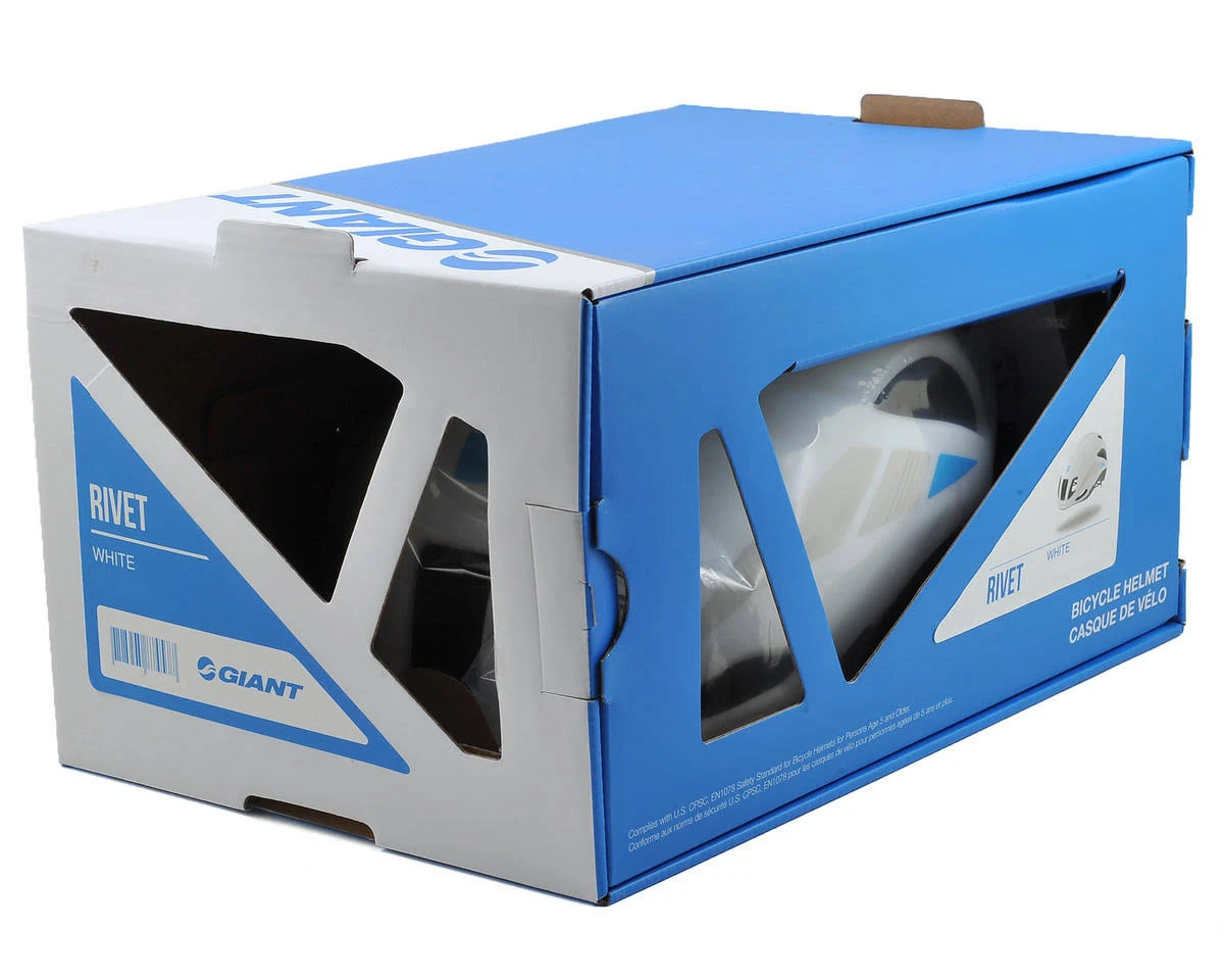 Giant Rivet Helmet - White - Small