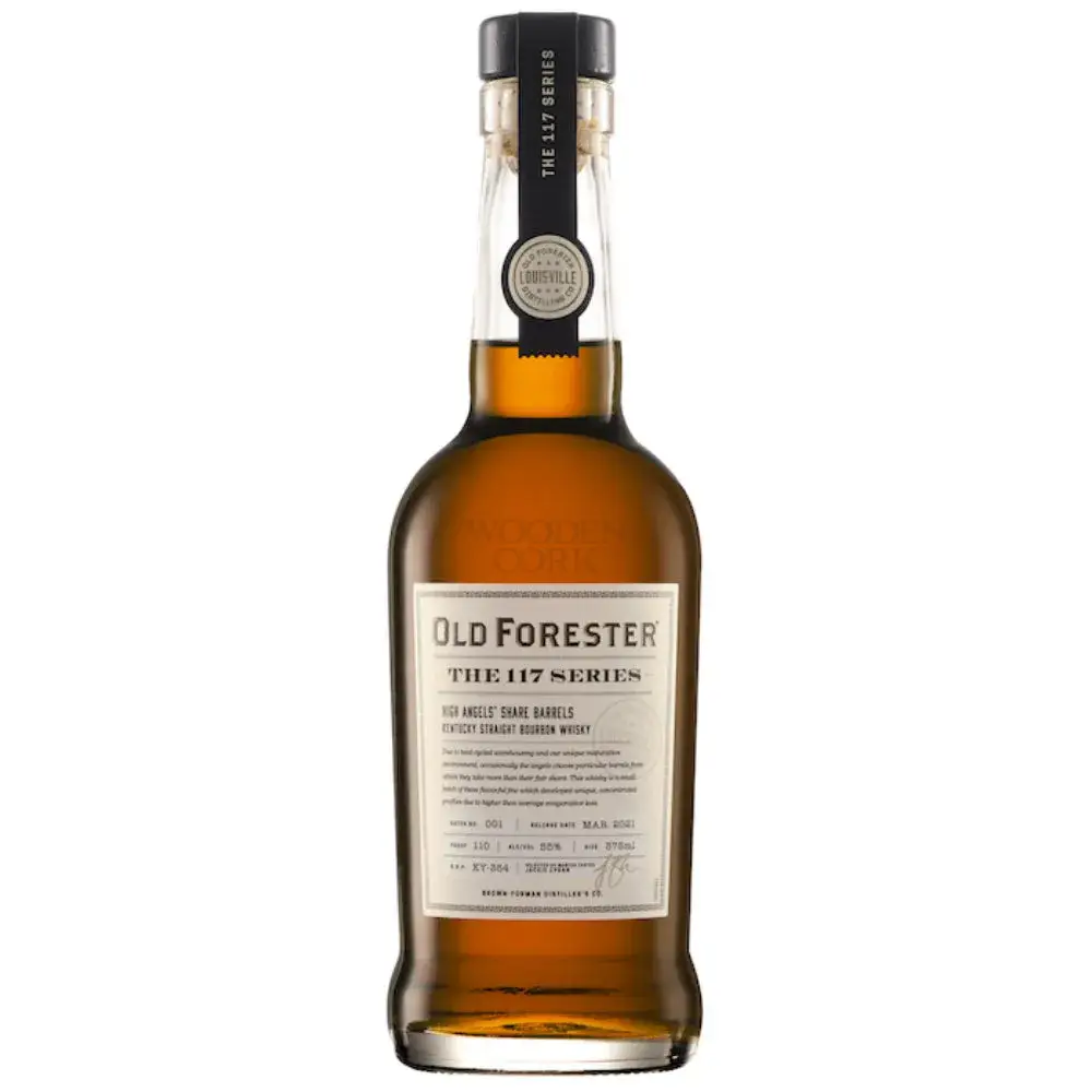 Old Forester 117 Series High Angels Share Barrels 001 Straight Bourbon Whiskey 375ml - Nestor Liquor