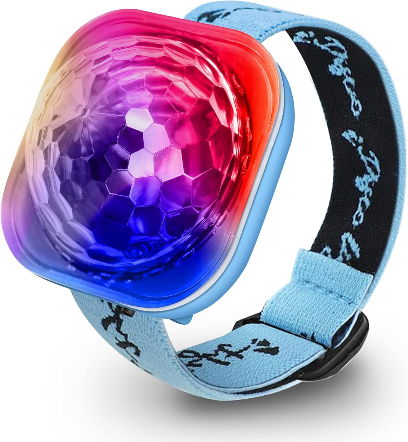 Party Lights DJ Disco Lighting,Blue Mini Strobe Light Rechargeable Sound Activated LED Party Lighting for Home Parties,Mobile DJ,Bars etc.