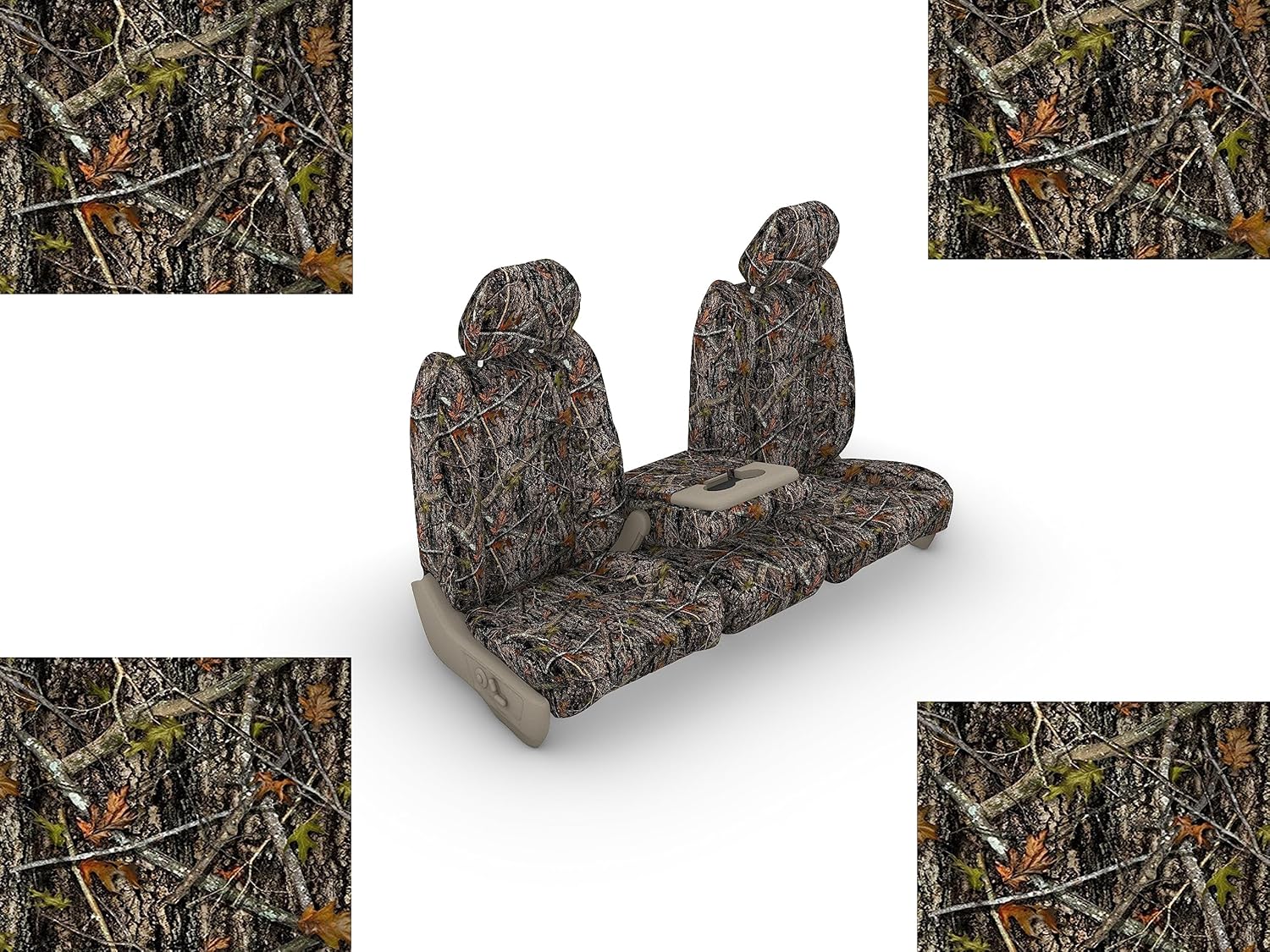 Durafit Seat Covers, F486-NCLC Exact Fit for 2014 F150 XLT & Lariat | Also Fits 2015-2021 F250, F350, F450