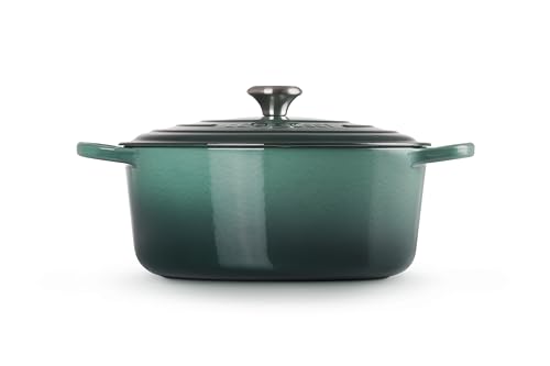 Le Creuset Enameled Cast Iron Signature Round Dutch Oven, 5.5 qt., Cerise