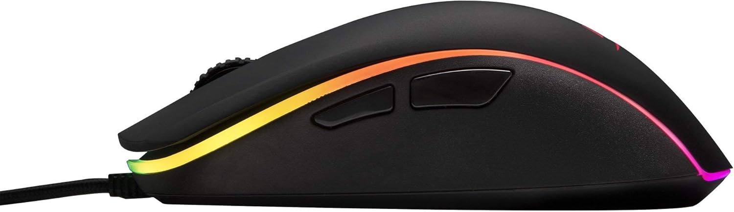 HyperX Pulsefire Surge - RGB Wired Optical Gaming Mouse, Pixart 3389 Sensor up to 16000 DPI, Ergonomic, 6 Programmable Buttons