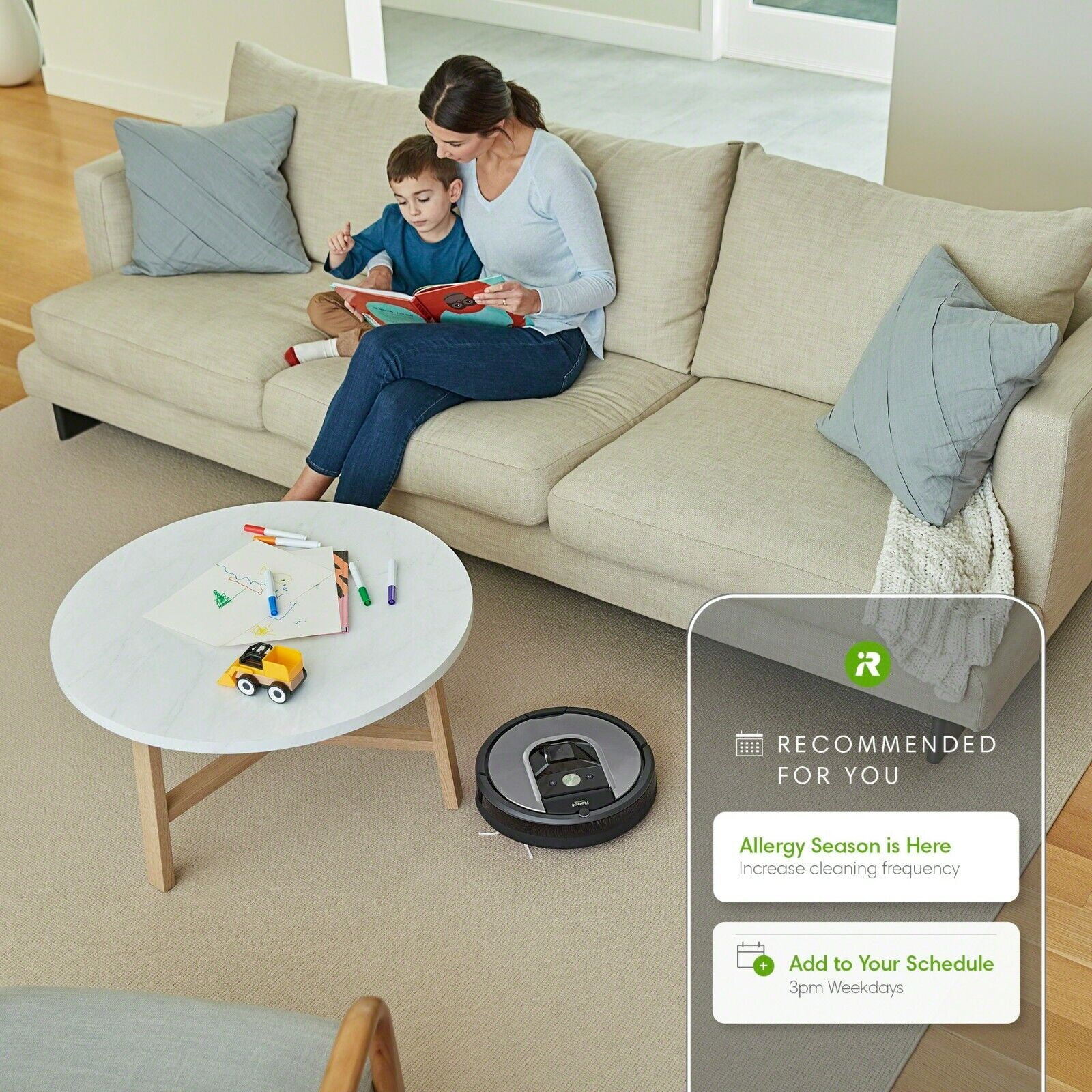 iRobot Roomba E6198 Vacuum Cleaning Robot - Manufacturers Certified Used!-Used