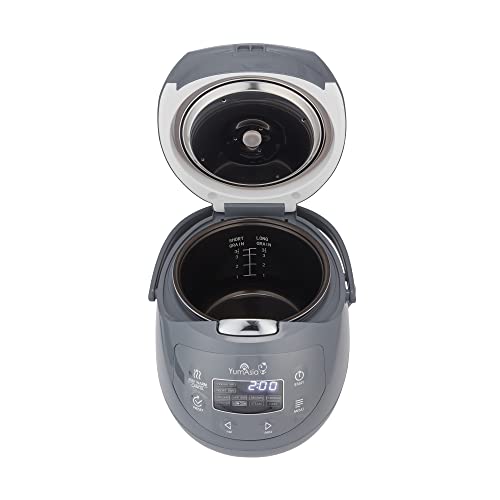 Yum Asia Panda Mini Rice Cooker With Ninja Ceramic Bowl and Advanced Fuzzy Logic (3.5 cup, 0.63 litre) 4 Rice Cooking Functions