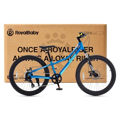 Royalbaby Kids Mountain Bike Aluminium 20/24 Inch MTB Sports Bicycle