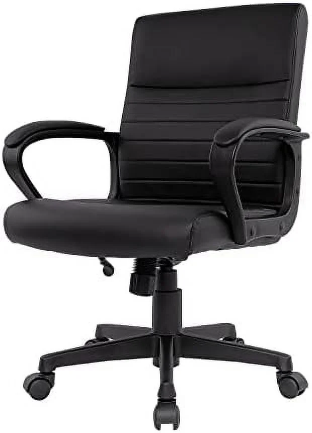 Tervina Luxura -Back Manager Chair, Black, 2/Pack (56904V-Ccvs)