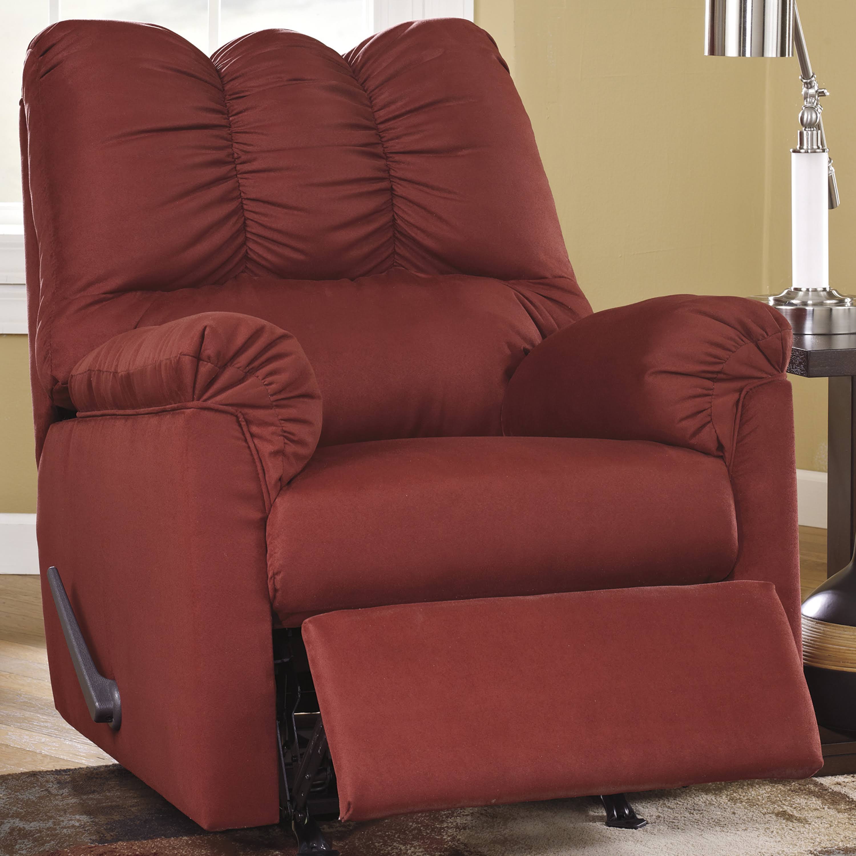 Darcy Rocker Recliner in Salsa Signature Design by Ashley Furniture