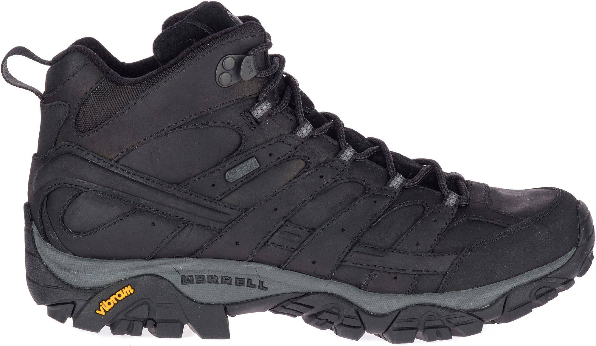 Merrell Men&s Moab 2 Prime Mid Waterproof, Size: 7.5, Black