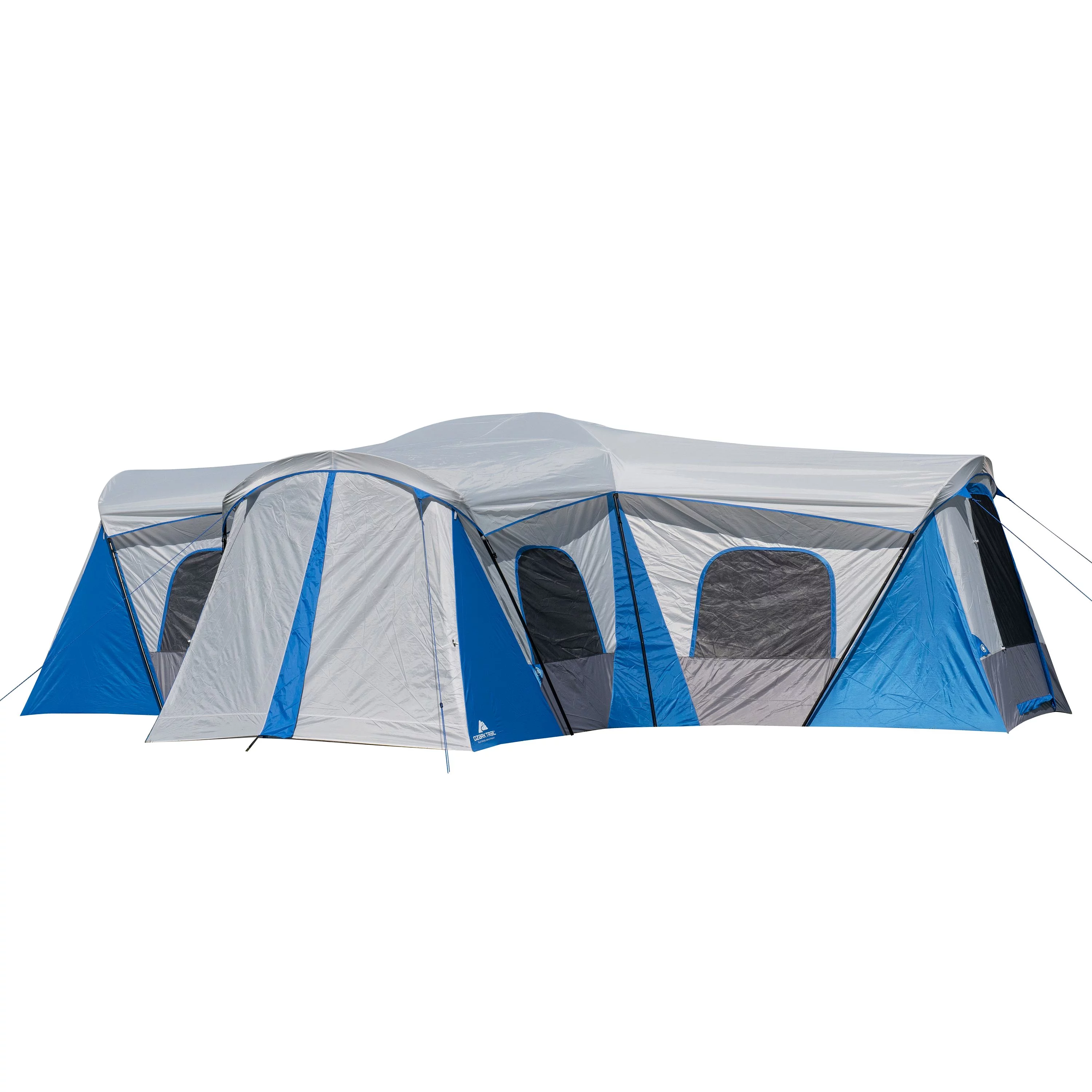 Ozark Trail 16-Person 3-Room Family Cabin Tent, with 3 Entrances - Radiant Selections