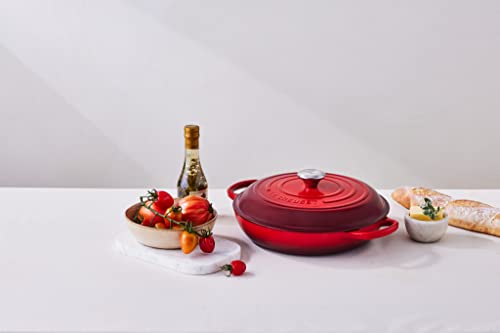 Le Creuset Enameled Cast Iron Signature Braiser, 3.5 qt., Marseille