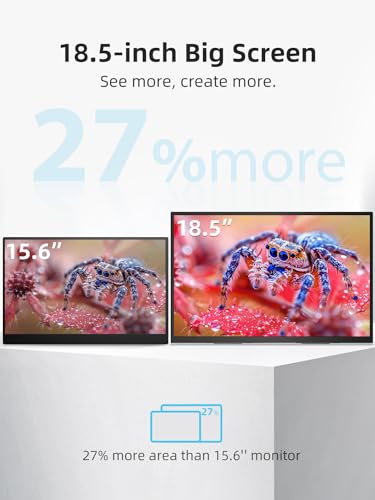 Portable Monitor 18.5 inch 120hz for Laptop