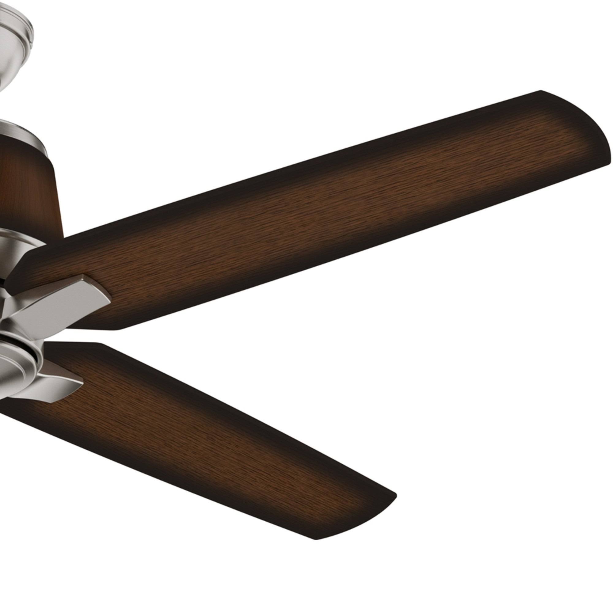 Casablanca Aris 54x22 Ceiling Fan - Brushed Nickel - Mayse Blades