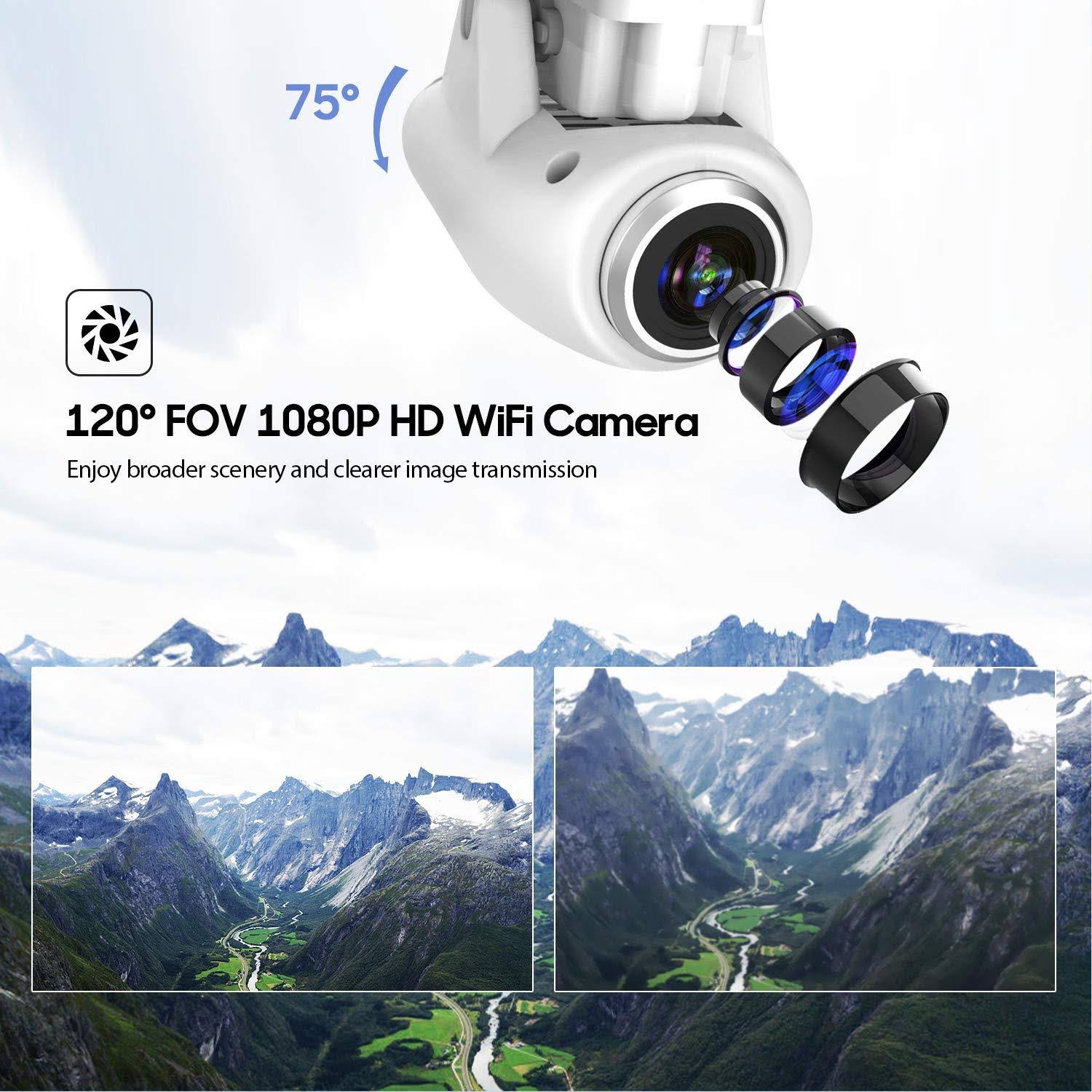 Potensic T25 GPS Drone, FPV RC Drone with Camera 1080p HD WiFi Live Video