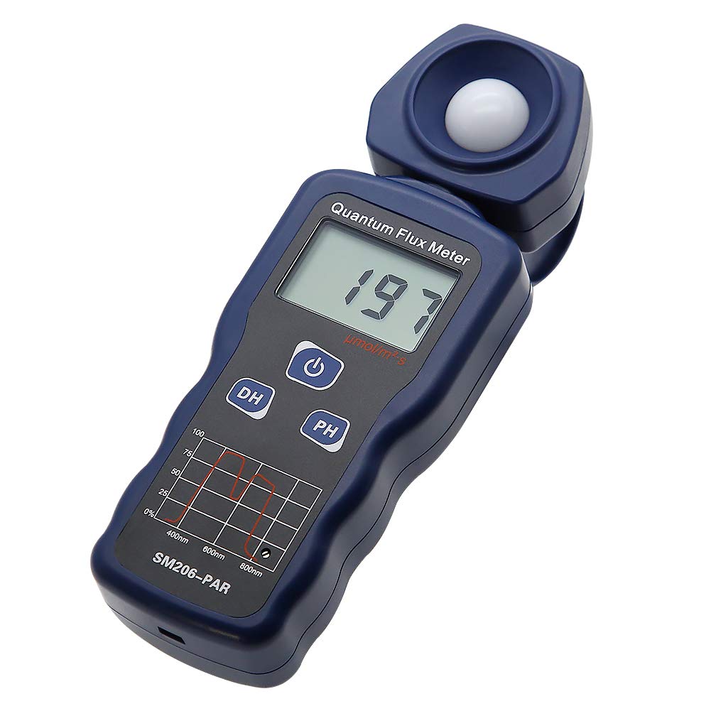Handheld Quantum PAR Meter Quantum Flux Meter 270 &deg