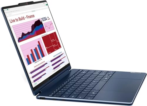 Lenovo Yoga 9i AI Powered 2-in-1 Laptop 14.0" 120 Hz Touchscreen OLED 2.8K (Intel Ultra 7-155H, 16GB LPDDR5X, 2TB PCIe SSD, Active Pen, Backlit KYB