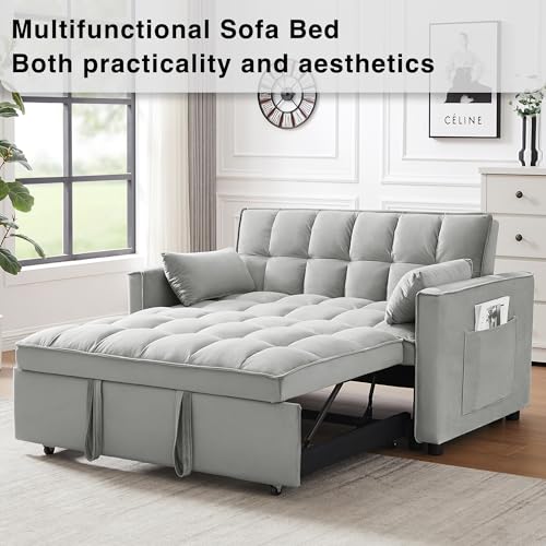 3 in 1 Convertible Sleeper Sofa Bed