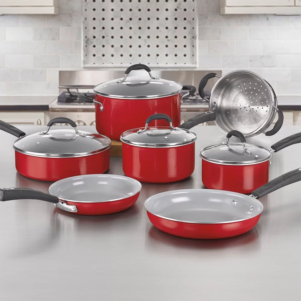 Cuisinart 54c-11R 11 Piece Set Ceramica XT Nonstick Cookware Set
