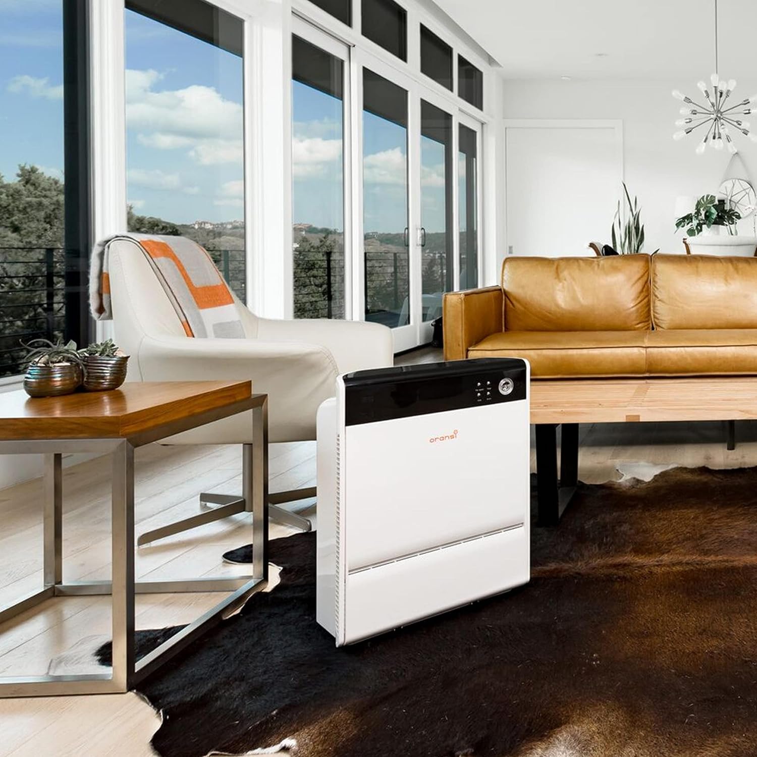 Oransi Air Purifiers for Home Large Room, Office, 600 Sq Ft Coverage HEPA & Carbon Filter Removes 99%+