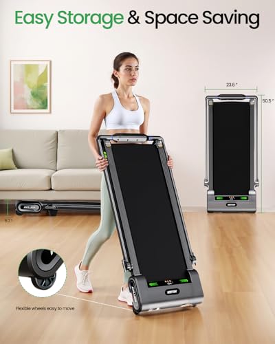 13% 6-Level Walking Pad with Auto Incline - Treadmill with Auto Incline and Remote Control